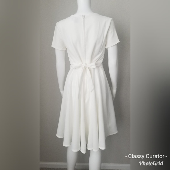 *HP* ASOS Ivory drop hem skater dress - Picture 6 of 6